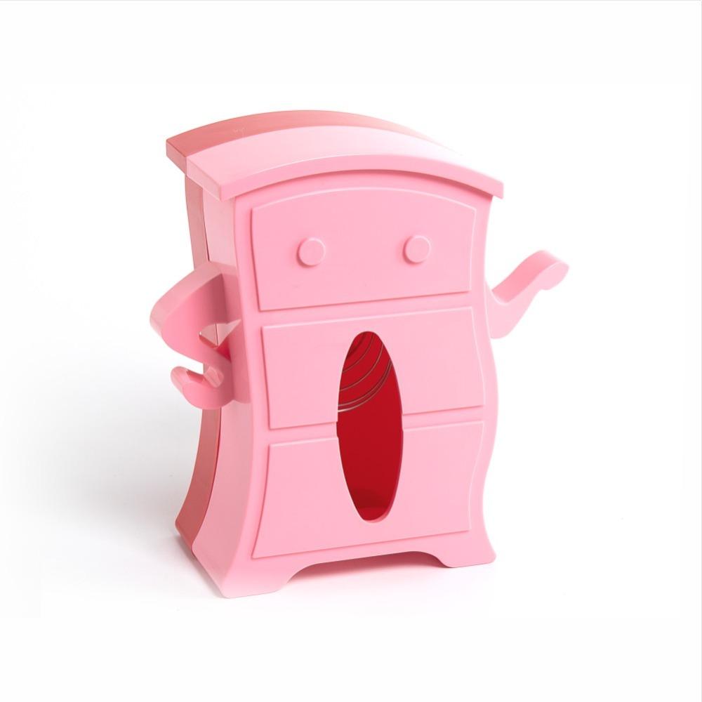 Detachable Facial Tissue Box Plastic Tissue Dispenser High-end Use Napkin Storage Box  Countertop