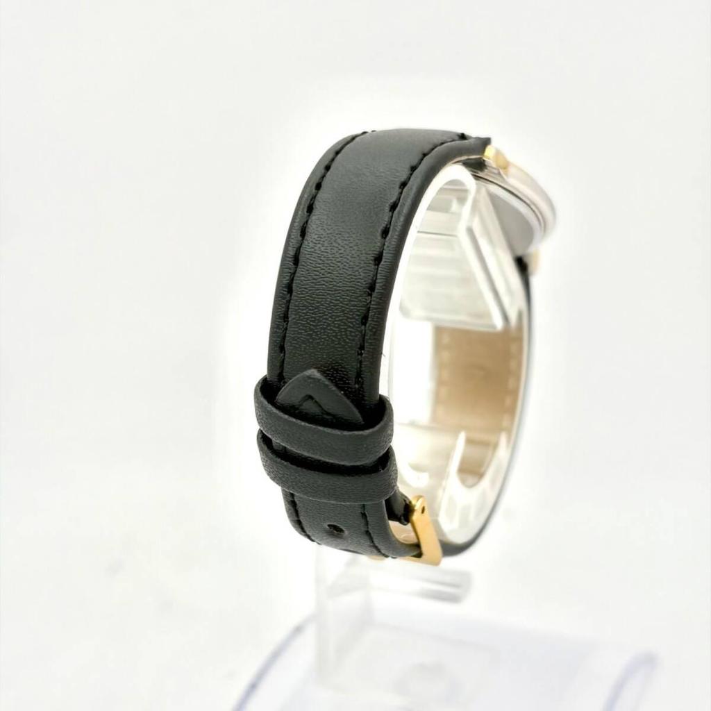 Used [NEW BATTERY] SEIKO Exceline Ladies Watch 4N20-0092 0N0062 New Belt Engraved