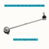 Front Right Sway Bar Link Stabilizer Bar Link for BMW N47 N46 X3 E83 2003-2010, Replaces # 31303413202, 31300359386, 31303414300