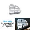 W205 W253 LHD RHD Car Multi-function Steering Wheel Switch Control Buttons Cover For Mercedes Benz C Class GLC Class