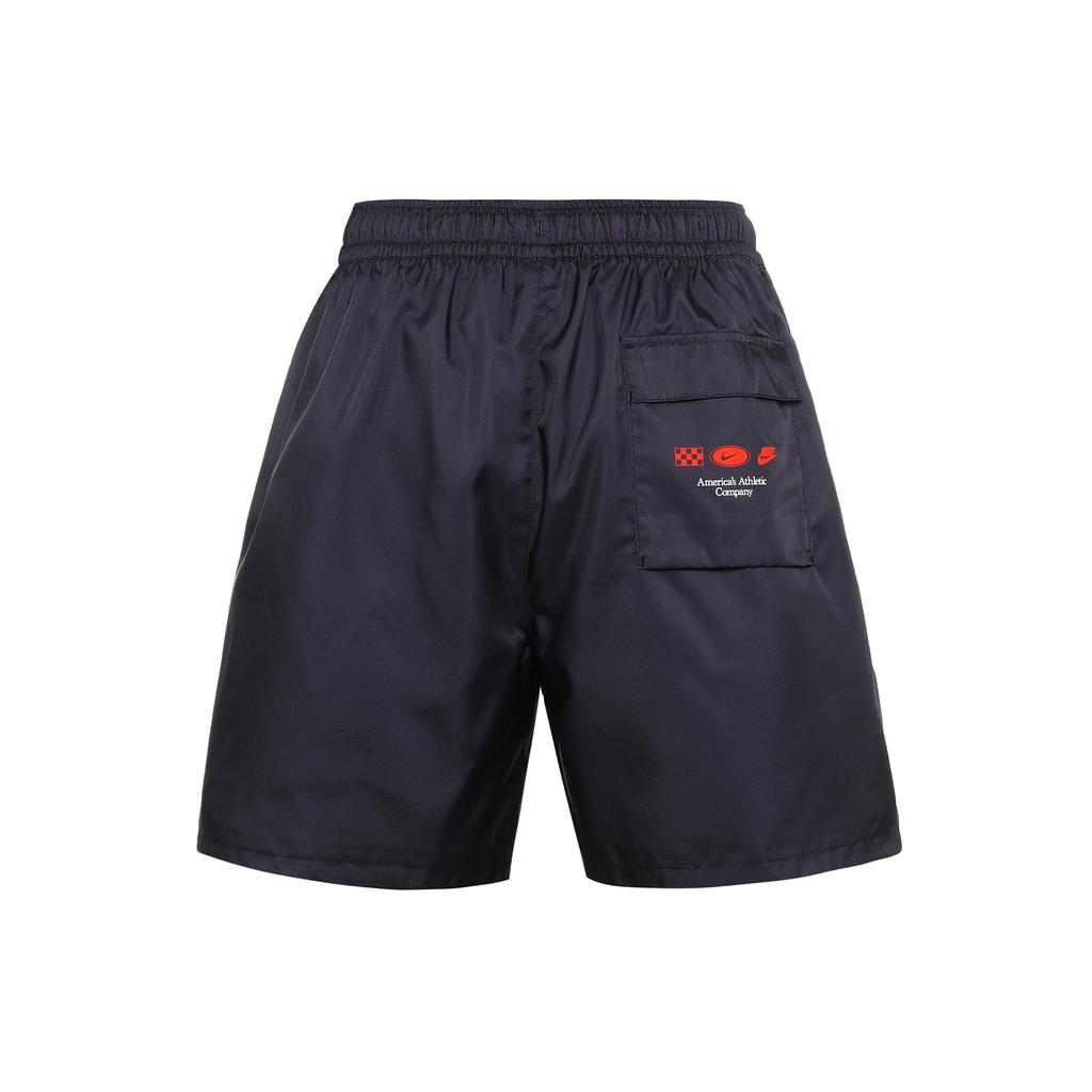 Nike Спортивные шорты Woven Flow Americana 'Черный' Мужские DV9628-010