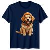 Golden Retriever Puppy Dogs Animals Unisexs TShirt Unisexs Tee Graphic Top