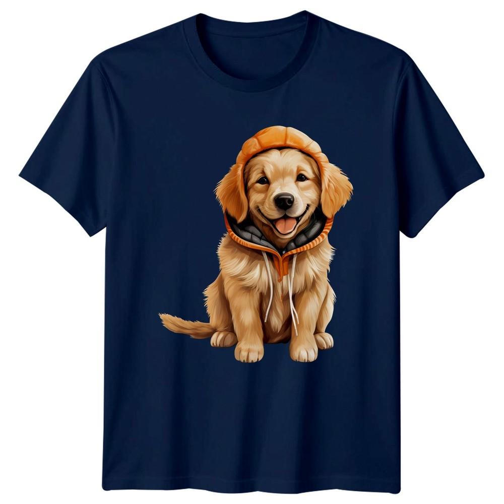 Golden Retriever Puppy Dogs Animals Unisexs TShirt Unisexs Tee Graphic Top