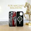 Чехол для телефона с крыльями ангела для iPhone 17, 16, 15, 14, 13, 12, 11 Plus, Pro, магнитный с Magsafe, беспроводная зарядка