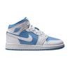 Кроссовки Air 1 Mid GS Legend Blue Kids белые FZ3933-114