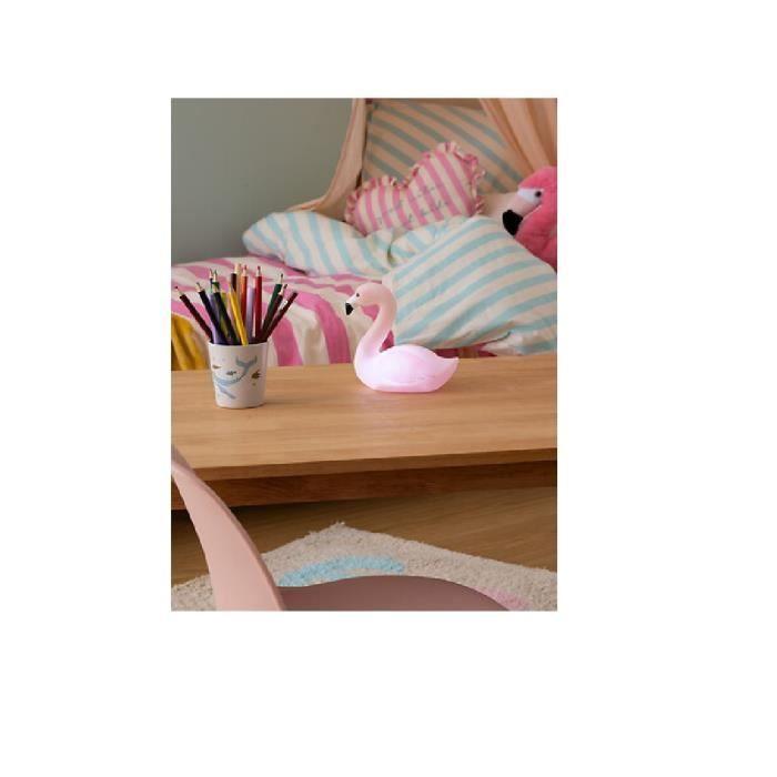 Veilleuse led nomade 14 cm Flamant rose