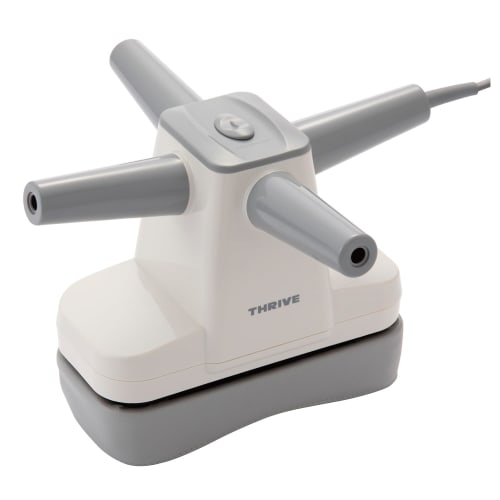 Thrive Massager "Easy To Hold with Cross-shaped Handle, Powerful Massage for Stiffness with Large Vibration Pad" MD-022 White Managed Medical Device