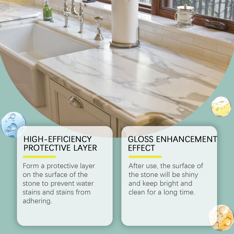 Marble Floor Restoration Solution  Removal Shine Brightening Glaze for Luxury Hotels Entrance Tiles