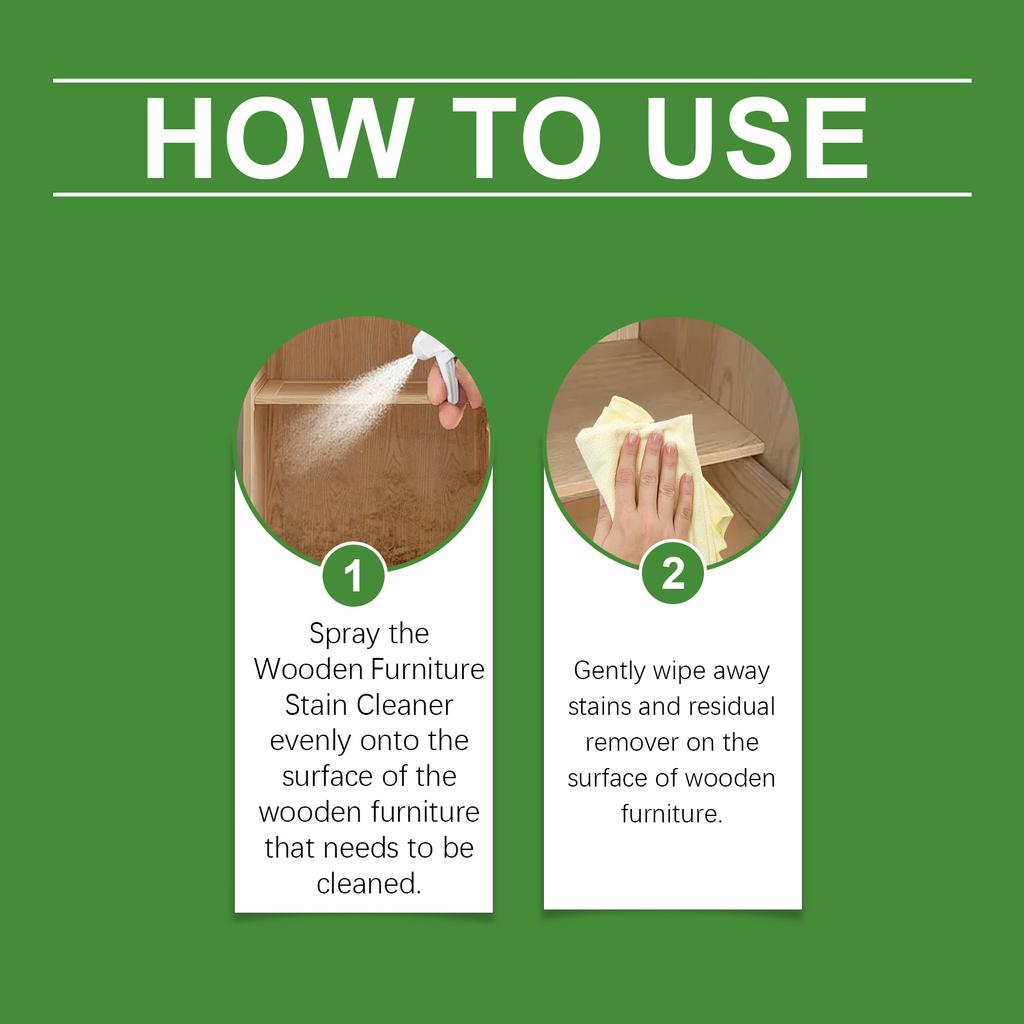 JUE FISH Чистящее средство для деревянной мебели, пятновыводитель, средство для удаления пыли, спрей для чистки плесени и грибка