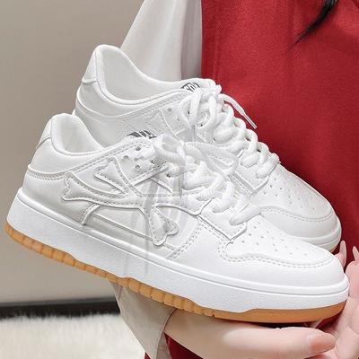 Женские кроссовки осень и зима новые толстые подошвы мягкие легкие черно-белые панды женские повседневные кроссовки смешанная партия