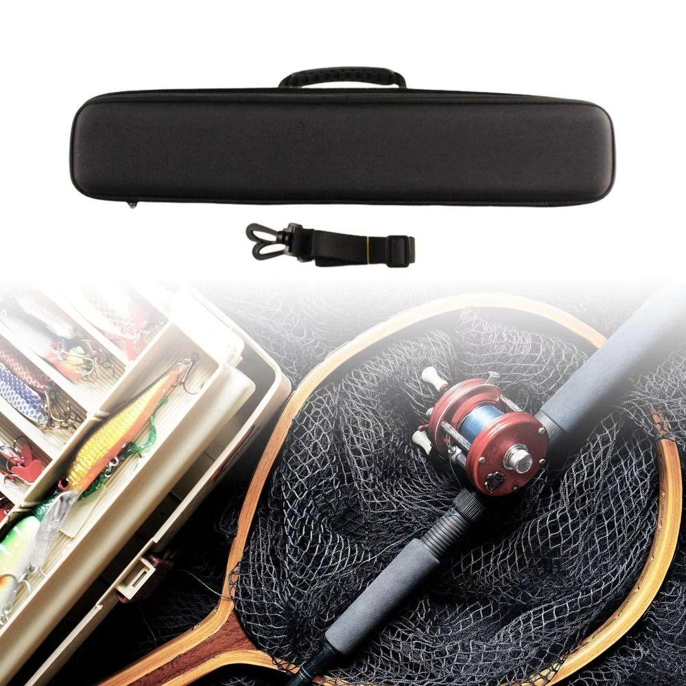 With Shoulder Strap Carry Bag for Rod Hard Shell Fishing Rod Holder Fishing Rod Bag Fishing Tools