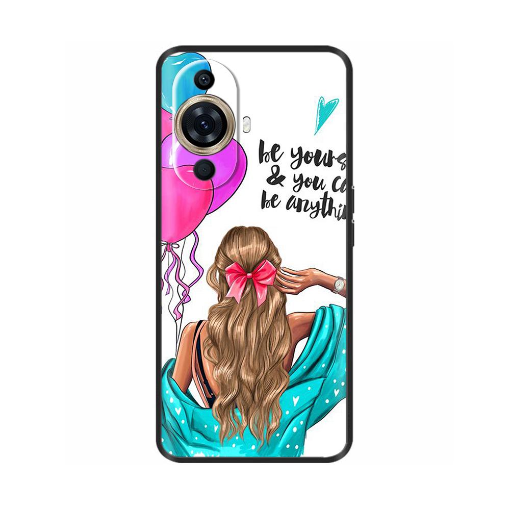 Чехол для Hauwei NOVA 11 Pro Чехол для телефона с рисунком кота и льва Для Huawei Nova 11 Ultra Nova11 Pro 11Pro 11i Силиконовая задняя крышка Fundas