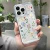 Чехол для телефона с рисунком «Цветок Любовь Сердце» для iPhone 17 16 15 11 12 14 13 Pro Max Mini X XS XR 7 Plus 16E Air Ударопрочный силиконовый чехол
