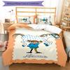 3pcs Pippi Longstocking1 Cover Set - Personalized Name, HD Printed Bedding with 1 Cover and 2 Pillowcases - Perfect for Home Decor, Easy Care