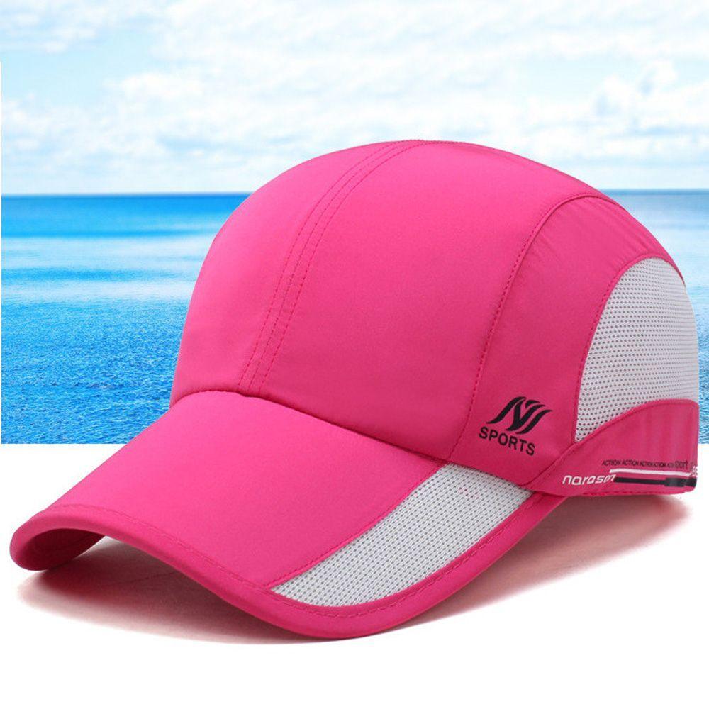 Running Waterproof Quick-drying Sun Visor Sport Baseball Cap Breathable Hat Mesh