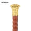 Золотисто-красная круглая деревянная традиционная модная палка, декоративная косплейная вечеринка, деревянная трость для ходьбы, палочка для Хэллоуина, посох 96 см