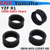 Адаптер карбюратора Впускной патрубок Резиновая прокладка Для Yamaha YZF R1 1998 1999 2000 2001 Yamaha 4XV-13597-00