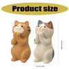 Fun Cats Shape Resin Glasses Holder Cute Cats Designs Eyewear Display Stand for Home Office Desk Decoration