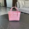 Handbag Handwoven Plastic Gift Bag Gift Bag Packaging Bag Baby Return Gift Bag Sugar Bag