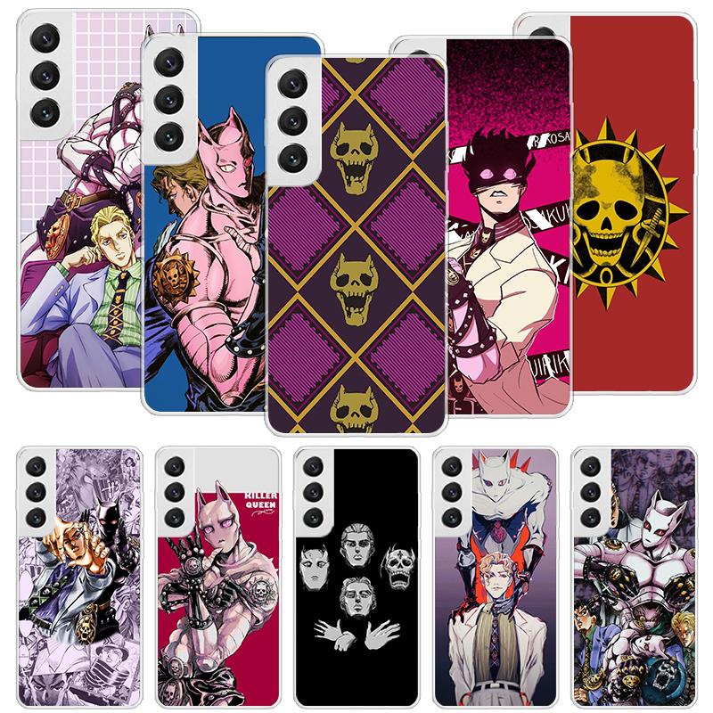 Чехол для телефона JoJo Adventure Killer Queen для Samsung Galaxy S26 S25 Edge S24 S23 FE S22 Ultra S21 Plus S20 + Fundas Cover Coque Ga