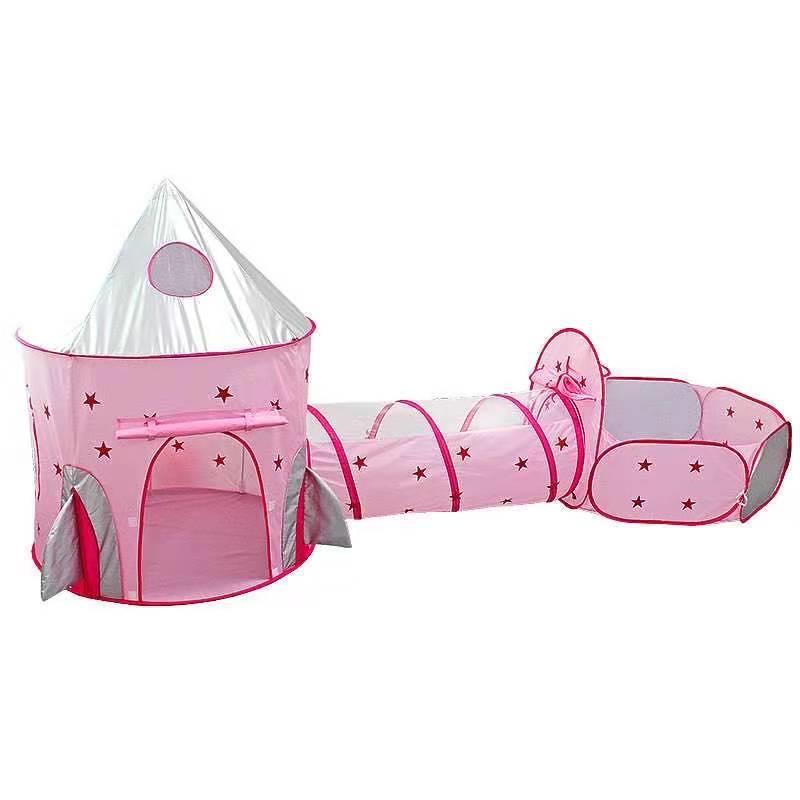 Kids' Indoor/Outdoor 3-Piece Yurt Play Tent Set