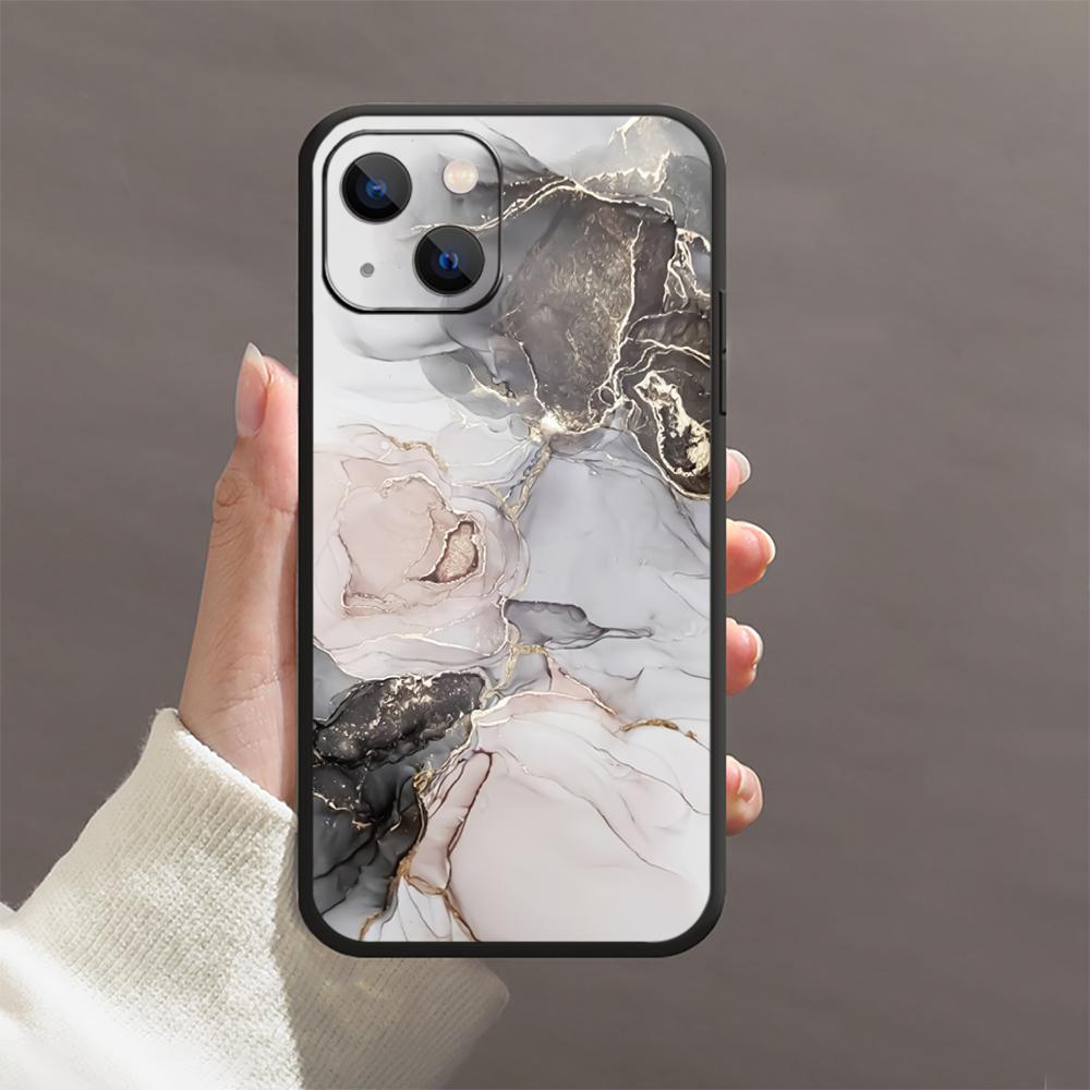 Эстетический чехол для телефона с мраморным узором для iPhone Samsung Galaxy Redmi Xiaomi Oppo OnePlus Note SA 7 8 9 10 11 12 13 14 20 21 22 23 53 54 Pro Ultra