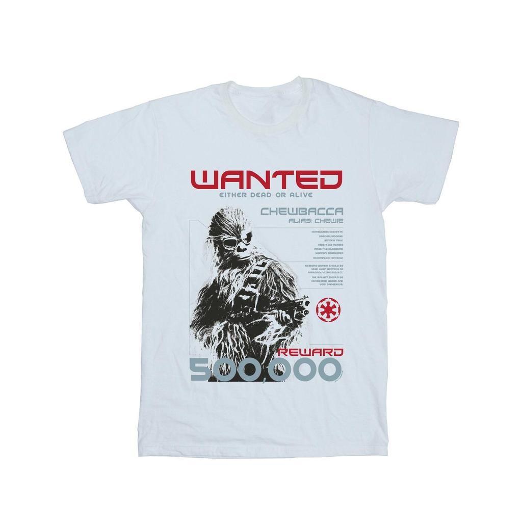 Star Wars Mens Han Solo Chewie Wanted T-Shirt