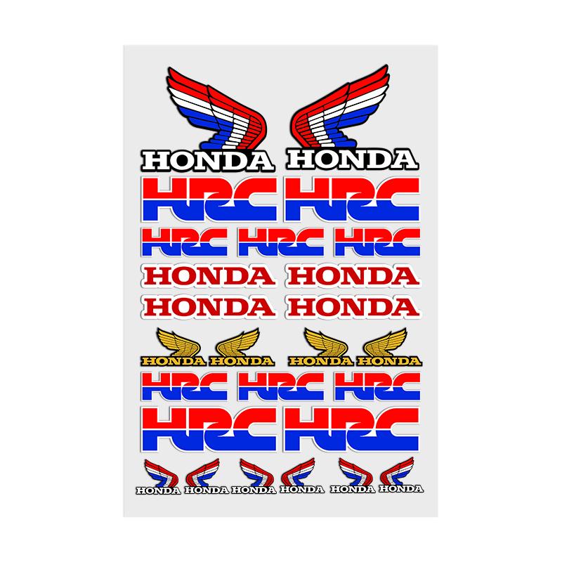 Наклейки Мото Наклейка Кузов Авто Бампер Для Honda Окна Мотоциклетный Шлем Ноутбук Стены Виниловая Наклейка Авто Тюнинг