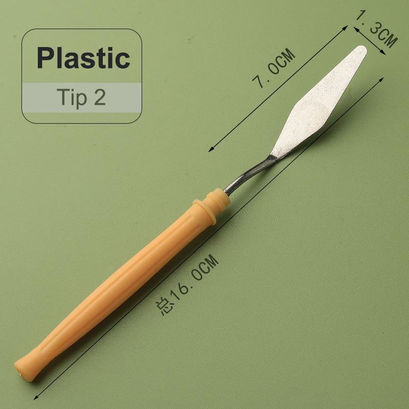 Набор скребков из нержавеющей стали, палитра, гуашь, нож для масляной живописи, штраф