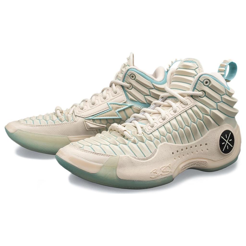 Li-Ning Мужские кроссовки Way of Wade 10 White Dragon мятно-зеленые ABAS075-4