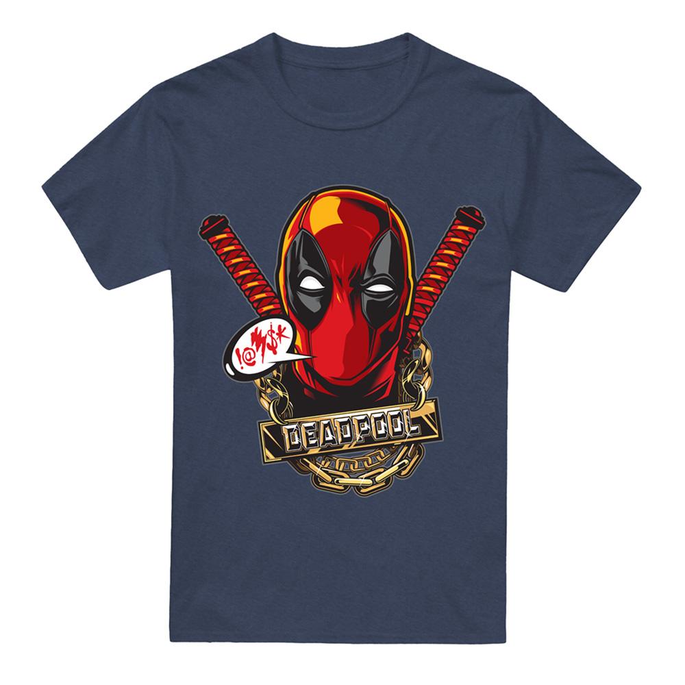 Deadpool Unisex Adult Gangster T-Shirt