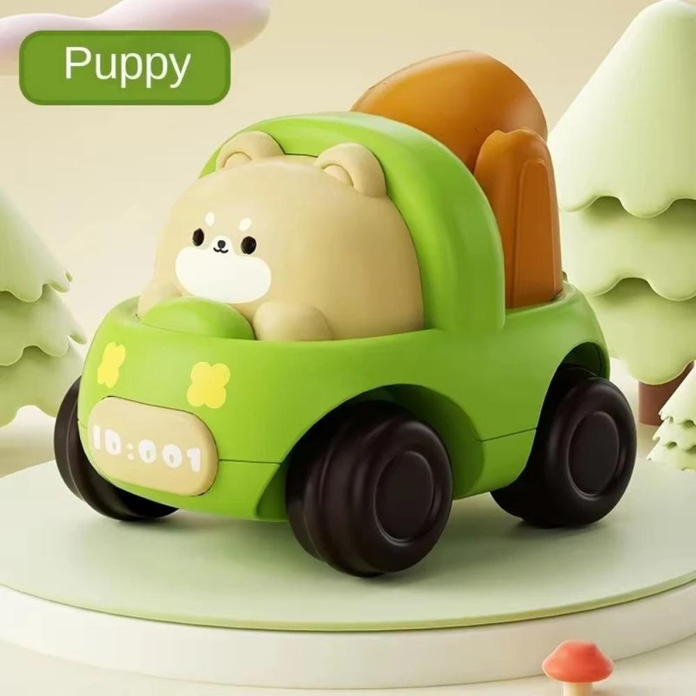 Игрушки для малышей в виде машинок-животных для мальчиков 1–2 лет, игрушечная машинка для малышей «Толкай и езжай» для детей 1–3 лет, подарки на день рождения для девочек и мальчиков
