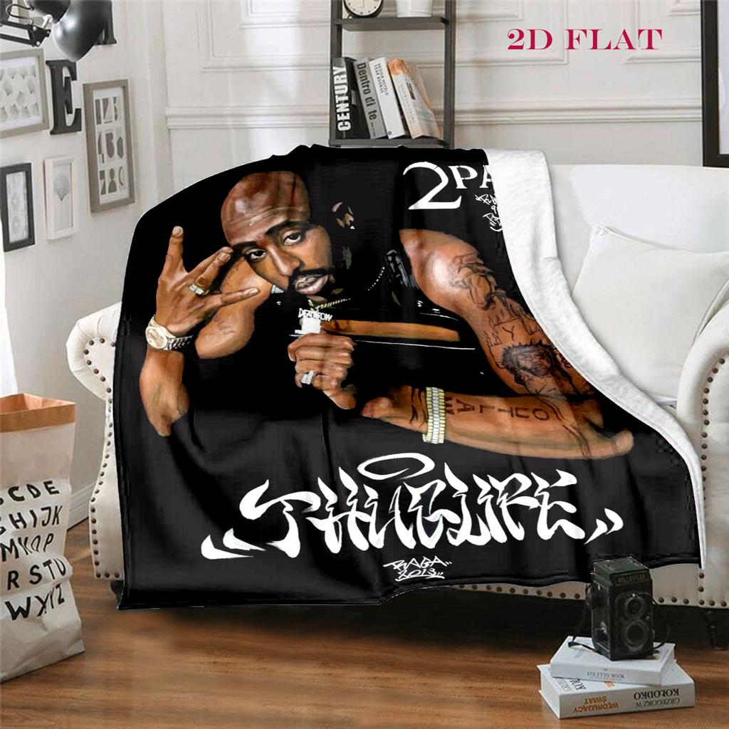 Urban Art Hip-Hop Legacy blanket Suitable for all seasons Camping trip Office rest blanket Air conditioning blanket Nap Blanket