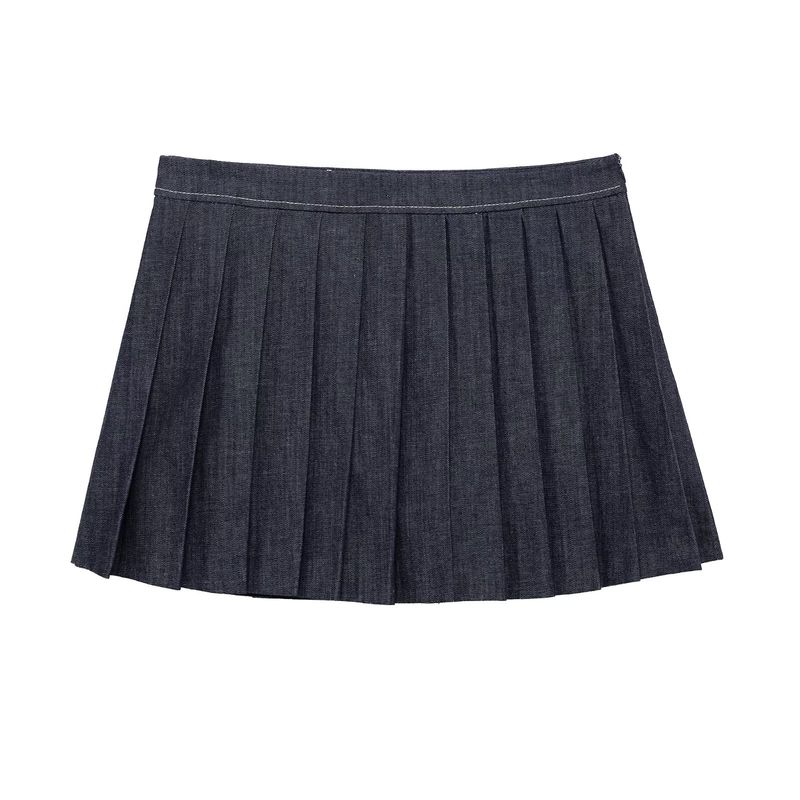 Za Export New Arrival Women's Clothing ZR Fashion Style Denim Pilot Jacket Outwear Culottes 2152576 2154576