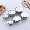 Unbreakable Korean Rice Bowl Stainless Steel Salad Bowl Kitchen Tool Pickle Container Restaurant