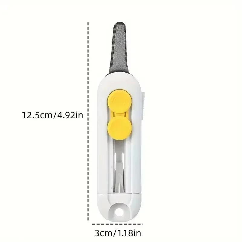 Портативный выдвижной канцелярский нож Мини-магнитный нож для вскрытия коробок Безопасный замок для вскрытия посылок и коробок Открывашка для коробок Для домашнего использования