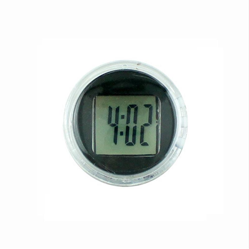 Мини-часы Precision для мотоциклов, водонепроницаемые, с цифровым дисплеем, часы с декором для мотоциклов, с автоматическим креплением, с циферблатом, стиль мотоцикла