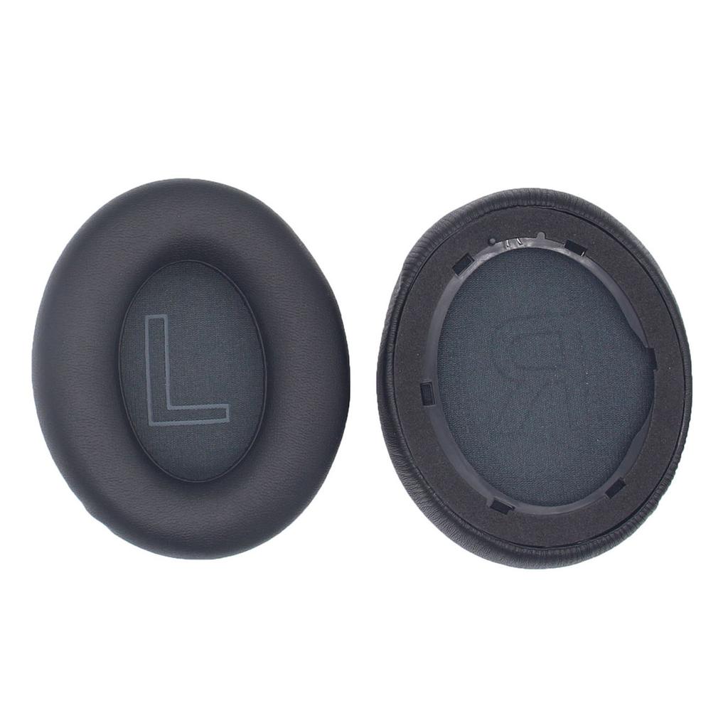 JZF-397 1 Pair for Anker Soundcore Life Q20/Q20 BT Headphone Earpads Protein Leather Earmuffs