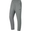 Li Ning Fitness Series Solid Color Mid Waist Breathable Versatile Straight Leg Sports Pants Men Bottoms Gray AYKU501-1
