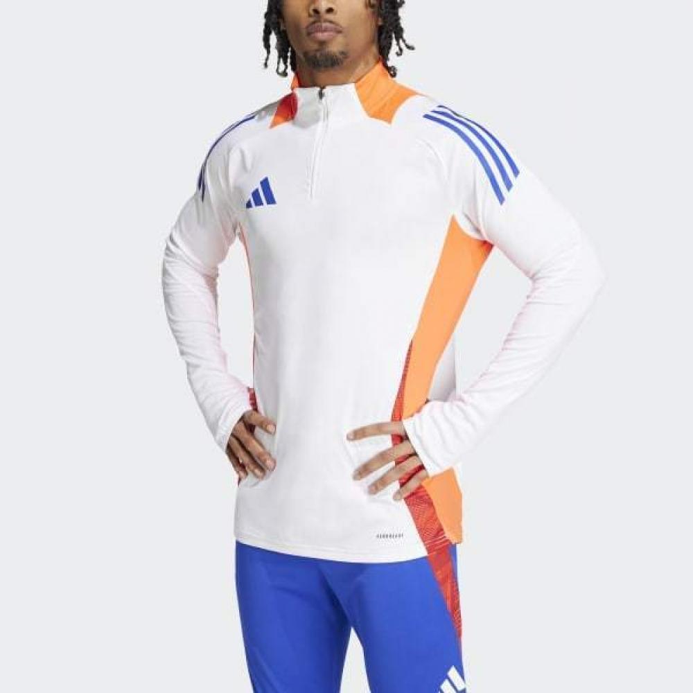 Adidas 24 футболки на молнии с экологичным дизайном, которые обеспечат комфорт во время мужских тренировок