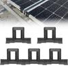 20Pcs Solar Panel Drainage Clips for PV Module Cleaning and Maintenance