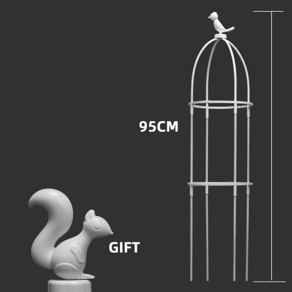 Rose Tomato Balcony Gardening Support Rod Planting Rack Climbing Vine Rack Flower Pot Holder