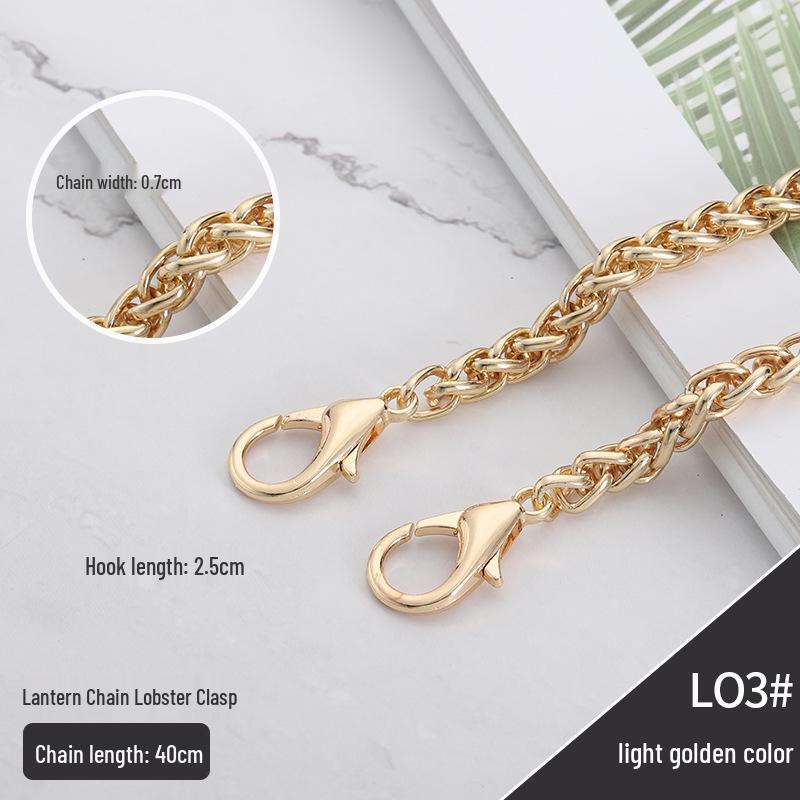 Металлические цепочки для сумок премиум-класса в разных стилях - Продаются отдельно