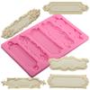 Silicone Molds DIY Cake Baking Cake Border 3D Cupcake Fondant Decorating Tools Candy Chocolate Mould