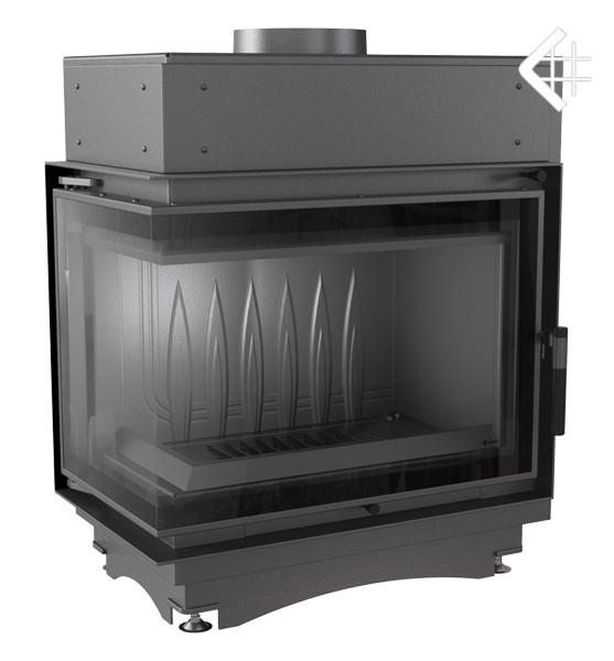 Чугунный камин KRATKI MAJA DECO левый 8 кВт Ø 150
