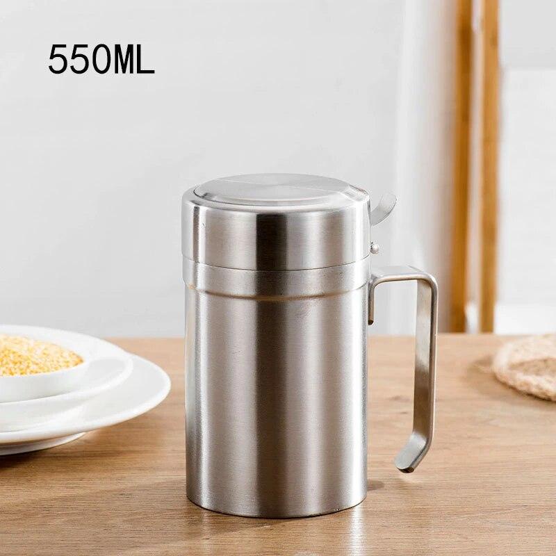 Нержавеющая сталь герметичный масляный фильтр сито горшок для соевого уксуса кухонная бутылка для приправ контейнер масленки для хранения кухонные инструменты