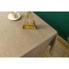 Nappe antitache unie Taupe rectangulaire 145 x 240 cm