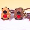Светящийся брелок со звуком капибары I Love You Capybara Luminous Keyring Backpack Decor
