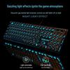 Qianxingzhe GX330 Retro Punk Mechanical Feel Gaming Keyboard