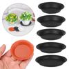 3 шт. Круглые поддоны для капель Садовые подставки для растений Садовые прочные цветочные горшки Внутренние и наружные Прочные пластиковые поддоны Подставки Домашний декор